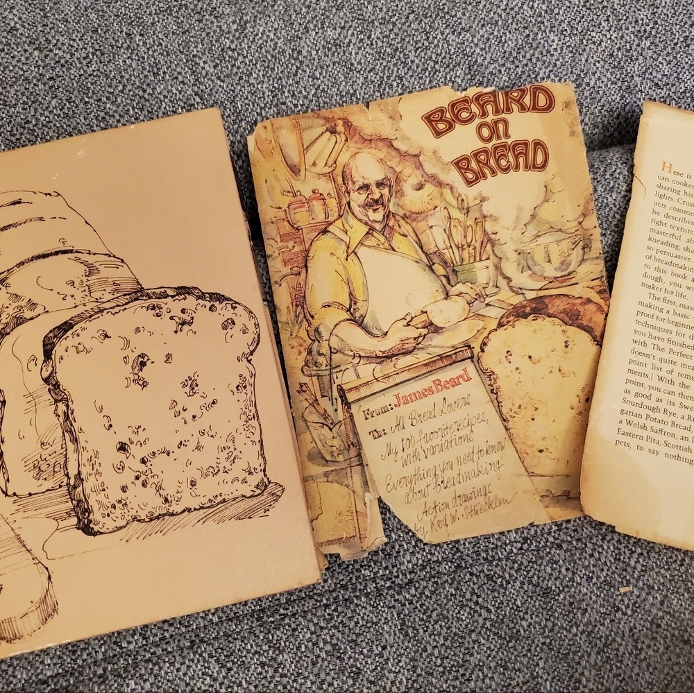 Vintage 1973 Beard on Bread by James Beard Cook Book